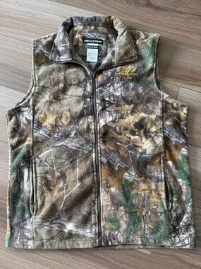 Realtree Camo Fleece Vest